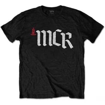 Image of My Chemical Romance - MCR Logo Unisex Small T-Shirt - Black