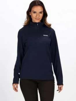 Image of Regatta Sweethart Quarter Zip Fleece - Navy, Size 10, Women