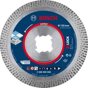 Image of Bosch Expert X Lock Best Diamond Cutting Disc for Hard Ceramics 125mm 1.6mm 22mm