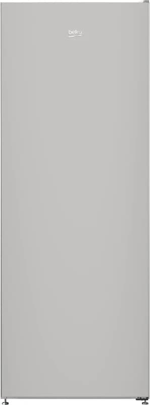 Image of Beko FNE4545S 146cm Small Frost Free Upright Freezer - Silver - E Rated