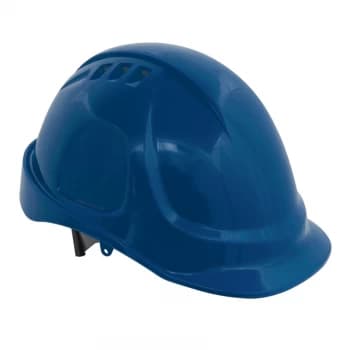 Image of Plus Safety Helmet - Vented (Blue)