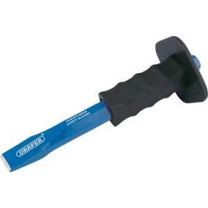 Image of Draper Octagonal Shank Cold Chisel and Hand Guard 25mm 250mm