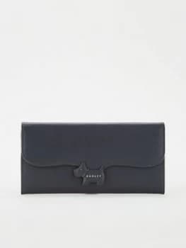 Image of Radley Crest Large Flapover Matinee Purse - Ink