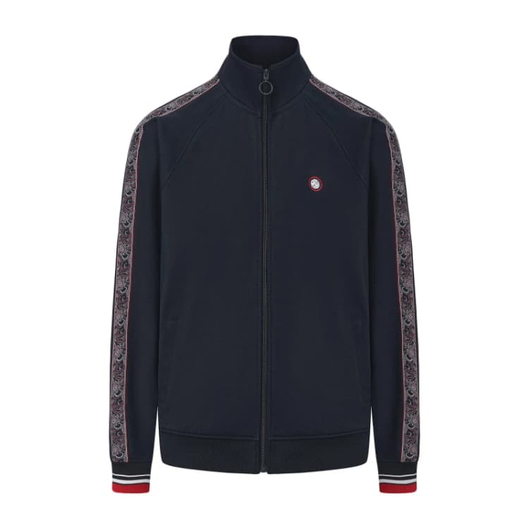 Image of Pretty Green Eclip Track Top Mens Navy male Small