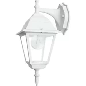 Image of Lanterne de jardin Roma Aluminium,diffuseur Verre blanc 1 ampoule cm