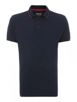 Image of Mens Barbour International Polo Shirt Blue