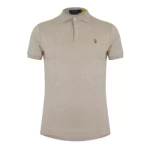 Image of Polo Ralph Lauren Pima Polo Shirt - Beige