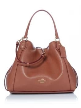 Image of Coach Edie 28 shoulder bag Brown