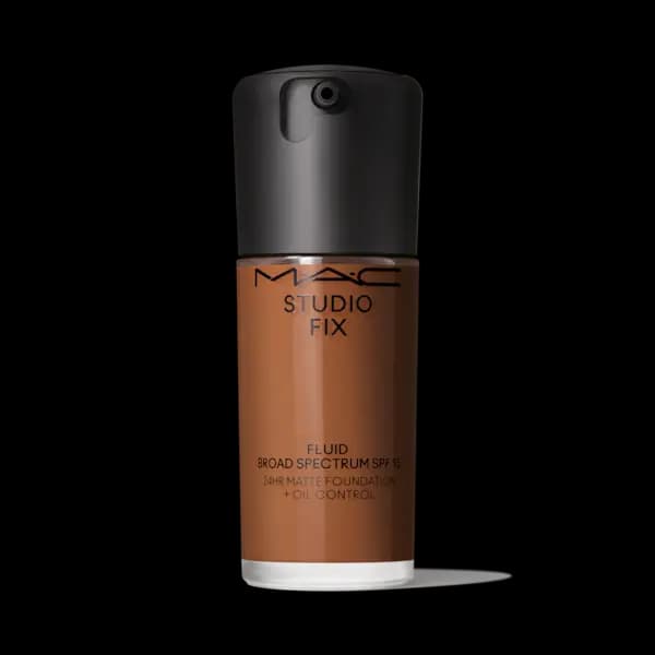 Image of MAC Studio Fix Fluid SPF 15 Foundation - NW45 - Soft-Matte Finish - 24hr Medium-To-Full Coverage - 30ml - MAC Cosmetics