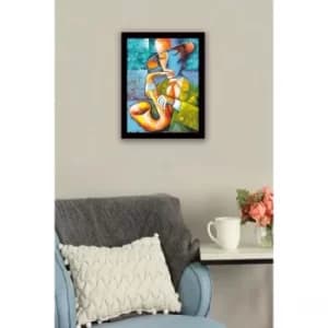 Image of SC0254 Multicolor Decorative Framed MDF Painting
