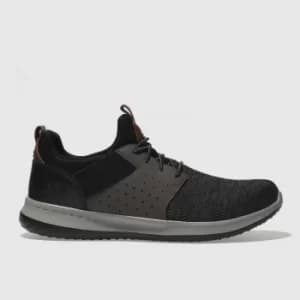 Image of SKECHERS Grey Delson Camben Trainers