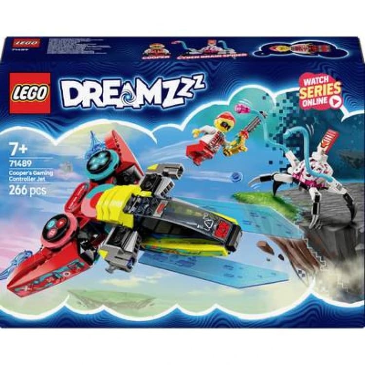 Image of LEGO LEGO DREAMZzz 2in1 Cooper's Gaming Controller Jet Set 71489