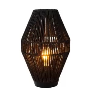 Image of Cordulle Scandinavian Table Lamp - 1xE27 - Black