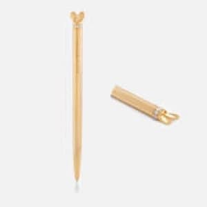 Image of Olivia Burton Womens Bejewelled Bunny Ears Pen - Gold