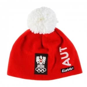 Image of Eisbar Aina Pompom Hat Junior Boys - Red