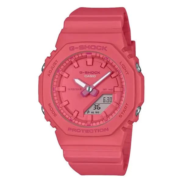 Image of Casio G-Shock GMA-P2100-4AER One Tone 2100 Coral Strap Watch - W59121
