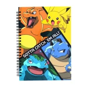 Image of Pokemon Characters A5 Notebook, none