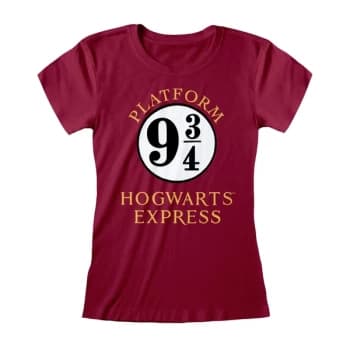 Image of Harry Potter - Hogwarts Express Womens Large T-Shirt - Purple