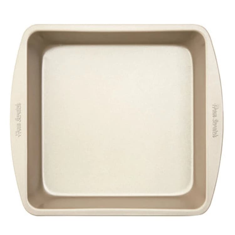 Image of Premier Housewares Effortless Baking Square Cake Tin, Durable Cake Tin For Kitchen, Carbon Steel Kitchen Tin For Cake Gold