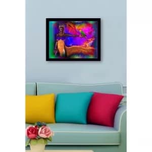 Image of SC1222 Multicolor Decorative Framed MDF Painting