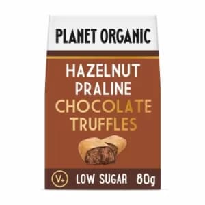 Image of Planet Organic Low Sugar Hazelnut Truffles 80g