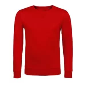 Image of Sols Unisex Adults Sully Sweatshirt (XL) (Red)