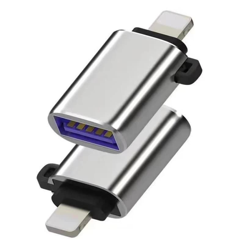 Image of Microconnect MC-LIGHTUSB3 cable gender changer Lightning USB A Silver