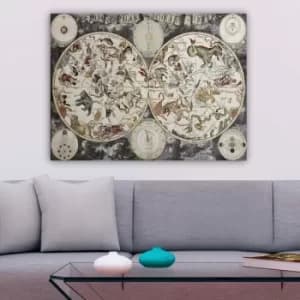 Image of 784919179_70100 Multicolor Decorative Canvas Painting