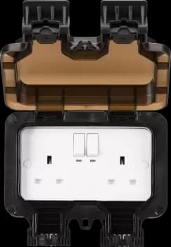 Image of Smart 13A 2G Outdoor Socket 230V IP66 W