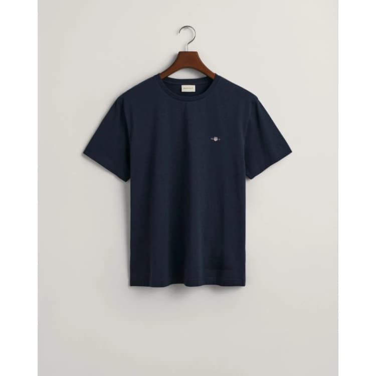 Image of Gant Regular Shield T-Shirt Evening Blue XL
