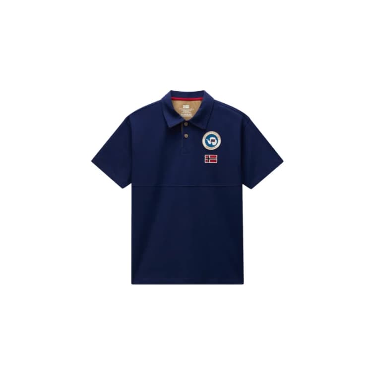 Image of Polo Napapijri Reflect Bleu Male XS