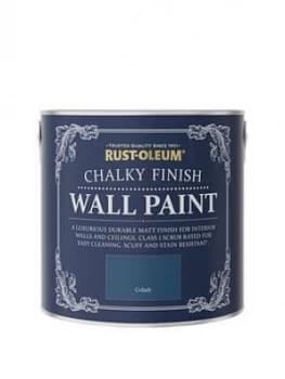 Image of Rust-Oleum Chalky Wall Paint Cobalt 2.5L