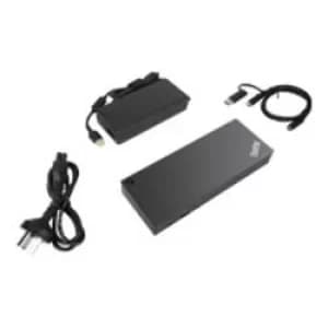 Image of Thinkpad Hybrid USB C With USB A Dock Docking Station Computer Accessories