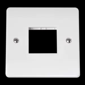Image of SINGLE SWITCH PLATE2 GANG APERTURE