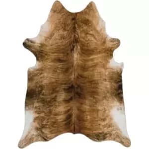 Image of Texas Faux Brown 190cm x 240cm Rectangle - Brown