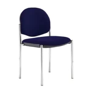Image of Dams MTO Coda Multi Purpose Stackable Conference Chair with No Arms - Slip Grey
