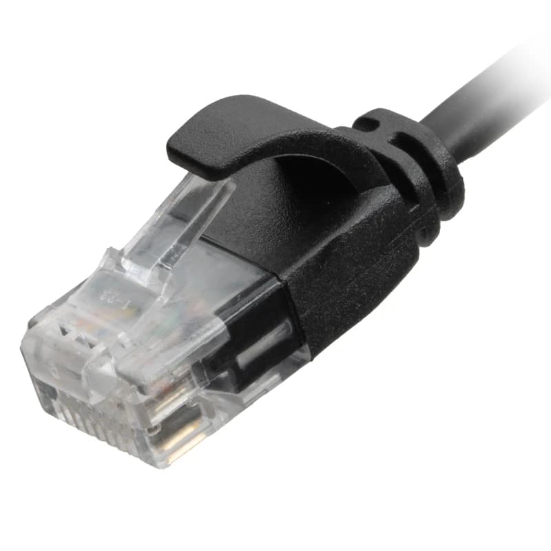Image of Cablenet CNL 2M C6 Bk UTP Ls 30AWG Slim SB
