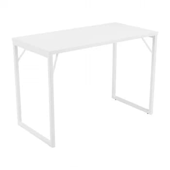 Image of Picnic High Table 1800 - Ice White Top and White Legs
