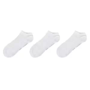 Image of Reebok CF Thin Sock 3 Pack Ankle Socks - White