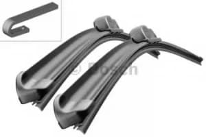 Image of Bosch 3397007047 AR604S Wiper Blade Set Aerotwin Retrofit Windscreen Flat