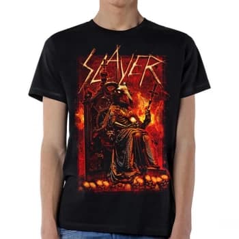 Image of Slayer - Goat Skull Unisex X-Large T-Shirt - Black