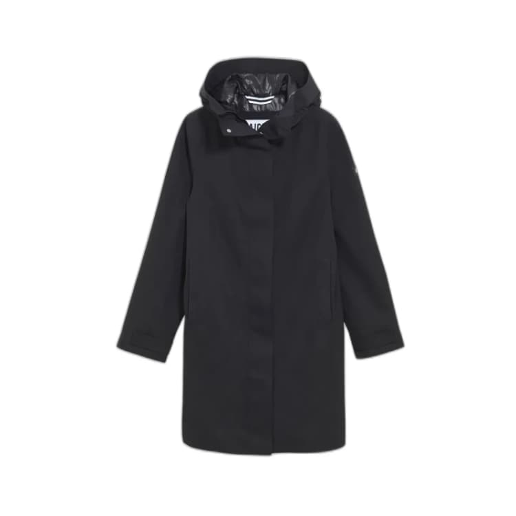 Image of Aigle MTD Long Hooded Parka Black Women 8;14;12;10