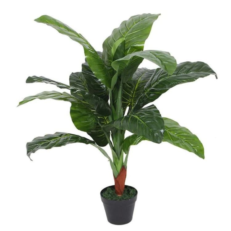Image of Leaf Design 105cm Artificial Elephant Ear Plant (Colocasia - XL)