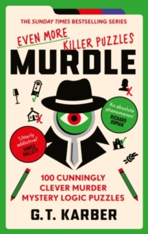 Image of Boxer Gifts Murdle: Even More Killer Puzzles Multi unisex