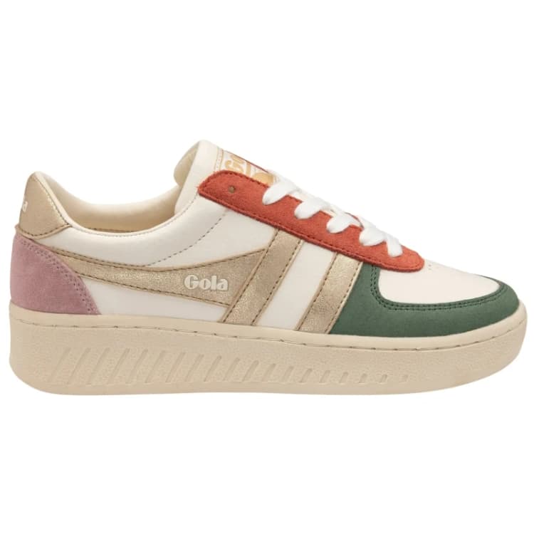 Image of Gola Womens Trainers Gola Grandslam Quadrant Blanc Female 36