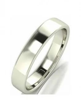 Image of Love GOLD Lady Lynsey 9ct Rose Gold 4mm Heavy Weight Wedding Band, Rose Gold, Size Z, Women