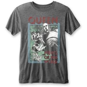 Image of Queen - News of the World Unisex X-Large T-Shirt - Grey