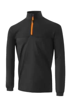 Image of Rib Yoke Zip Top Layer