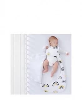 Image of Snuz Snuzpouch Sleeping Bag - Mustard Rainbow 0-6 Months, 1 Tog