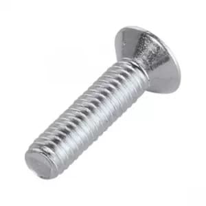 Image of Toolcraft 194638 Phillips Countersunk Screws DIN 965 4.8 Steel M4x...